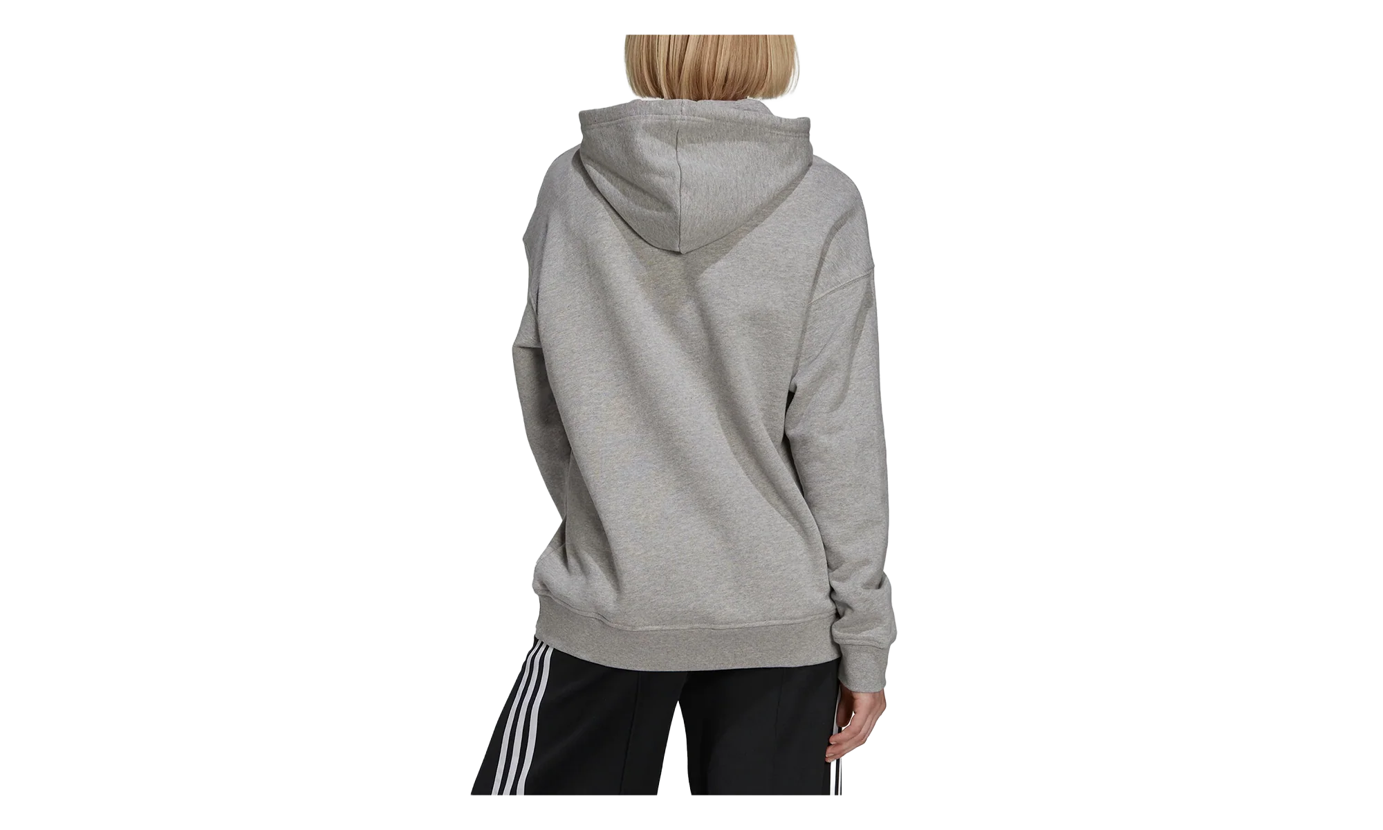 Originals Trefoil Hoodie WMNS "GREY HEATHER" H33589