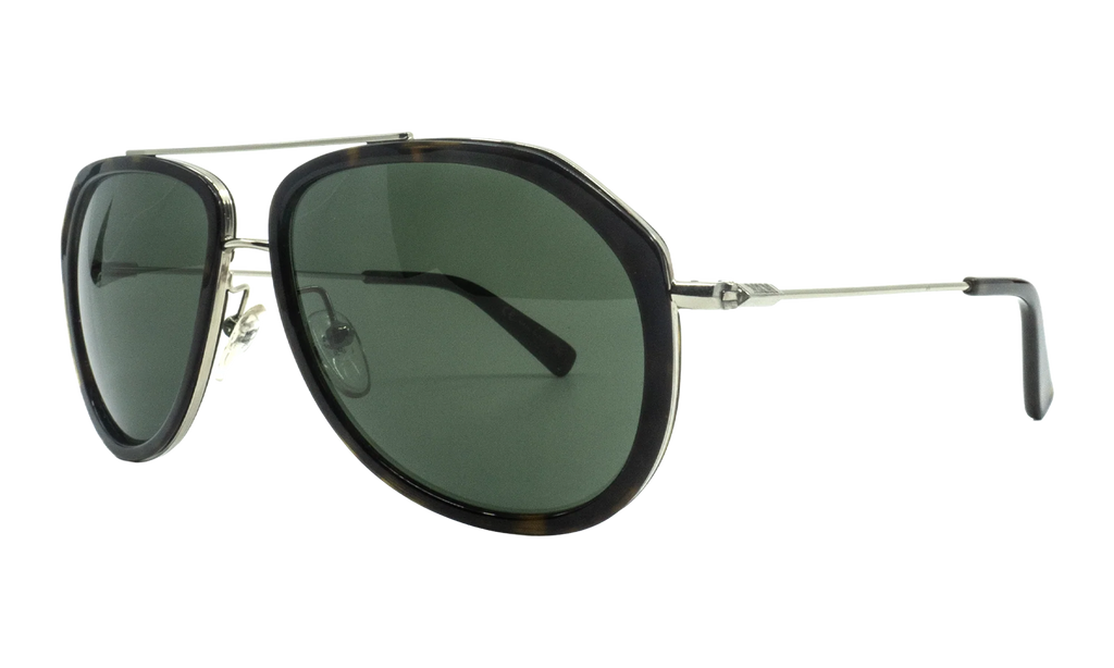 Oval Sunglasses "Havana/Silver" MCM613S-214