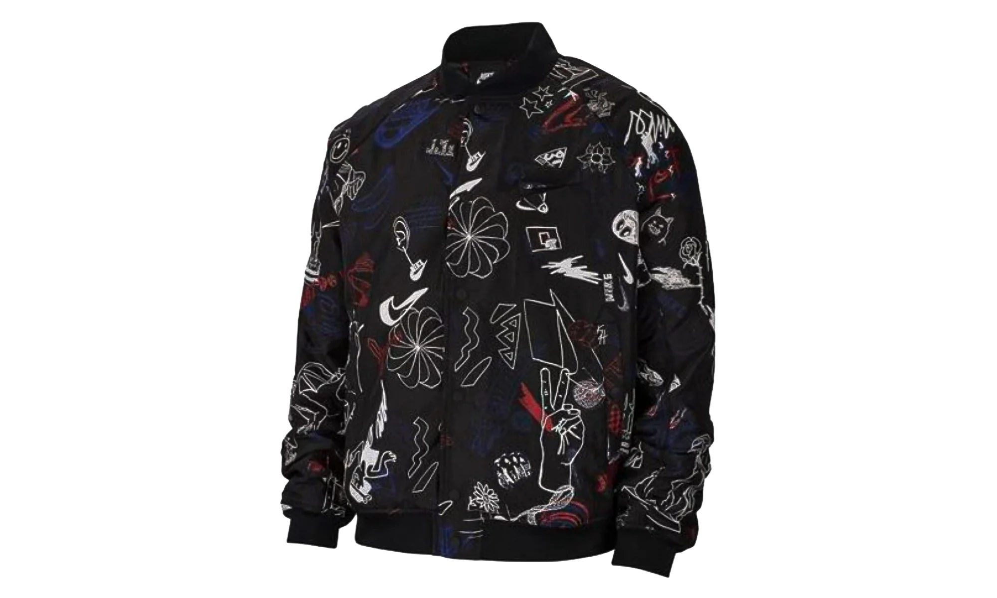Sportswear NSW All Over Print Bomber Jacket "Black" CJ5042 010