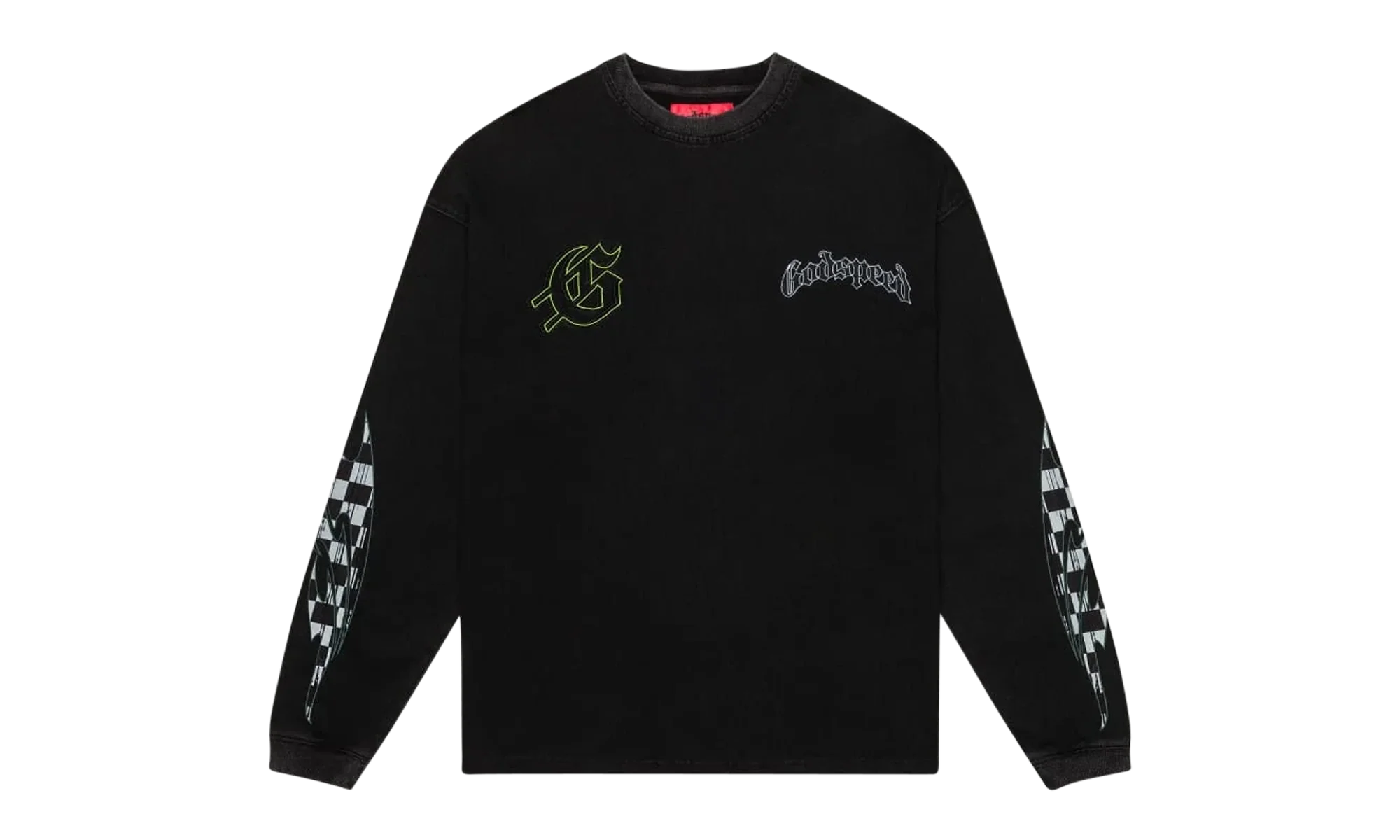 Crash Out L/S T-shirt "Black Wash" 36R39BBC