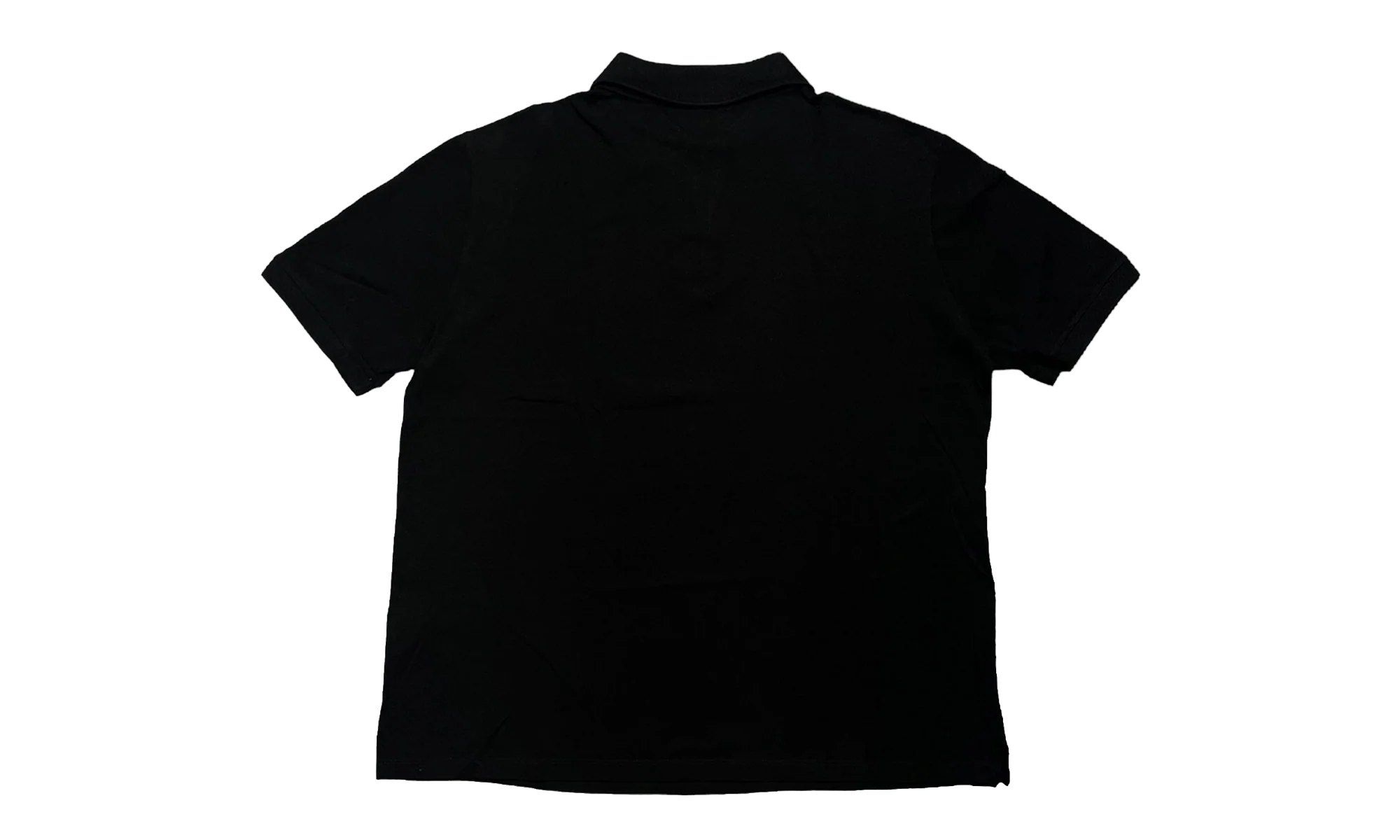 Classic Pique Short Sleeve Polo Tee "Black" 1A04YR
