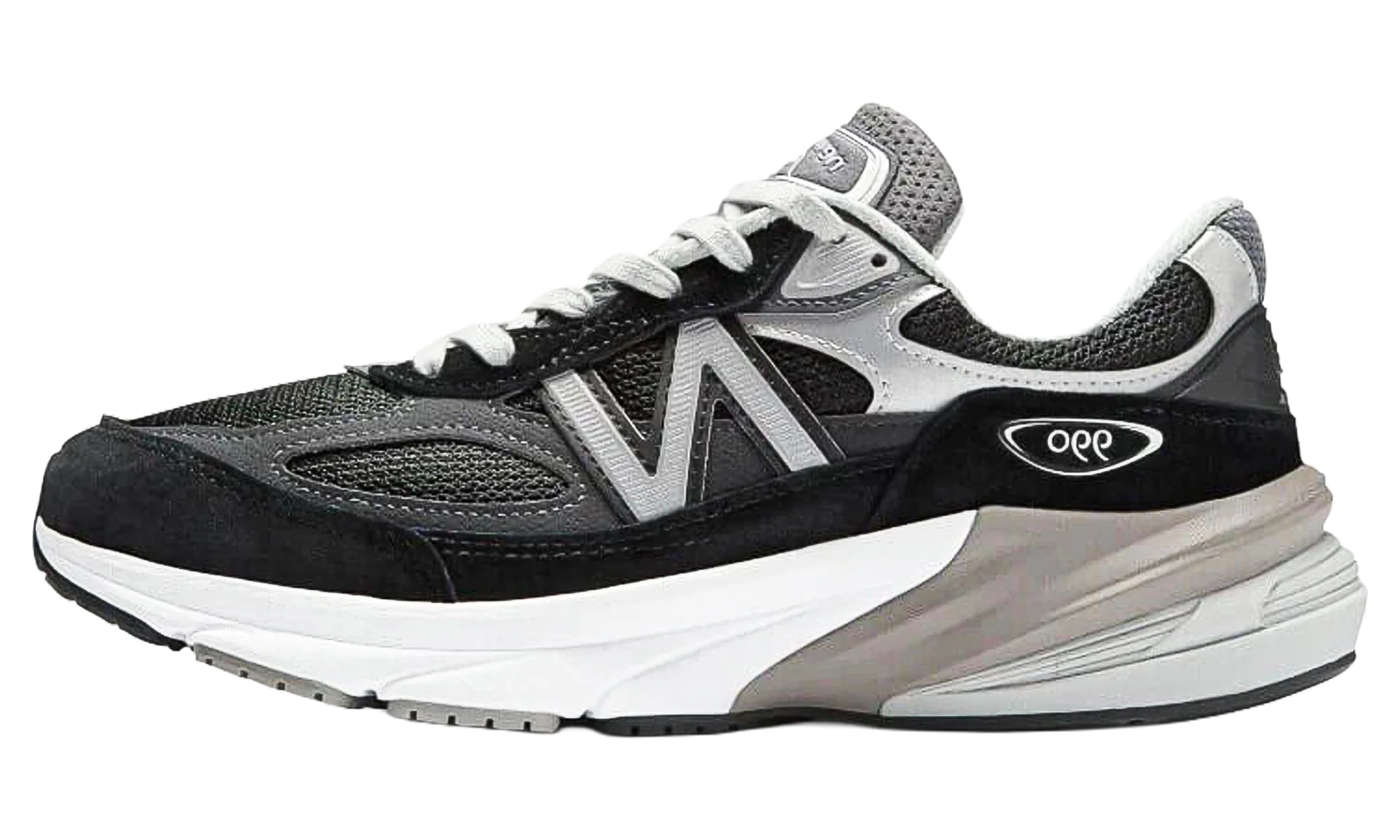 990v6 Made in USA "4E Wide - Black Silver" M990BK6 4E