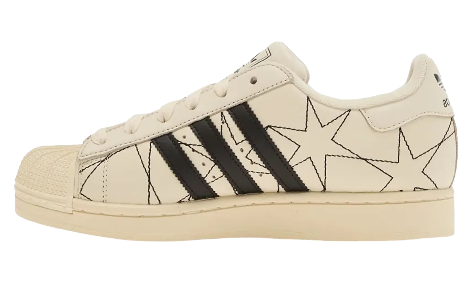 Superstar II WMNS "Cream White Black Stars" IH4123