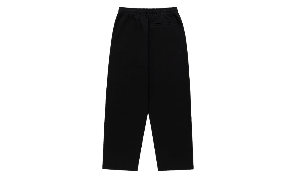 Rhinestone Script Wide Leg Sweatpants "Black" SP5der352