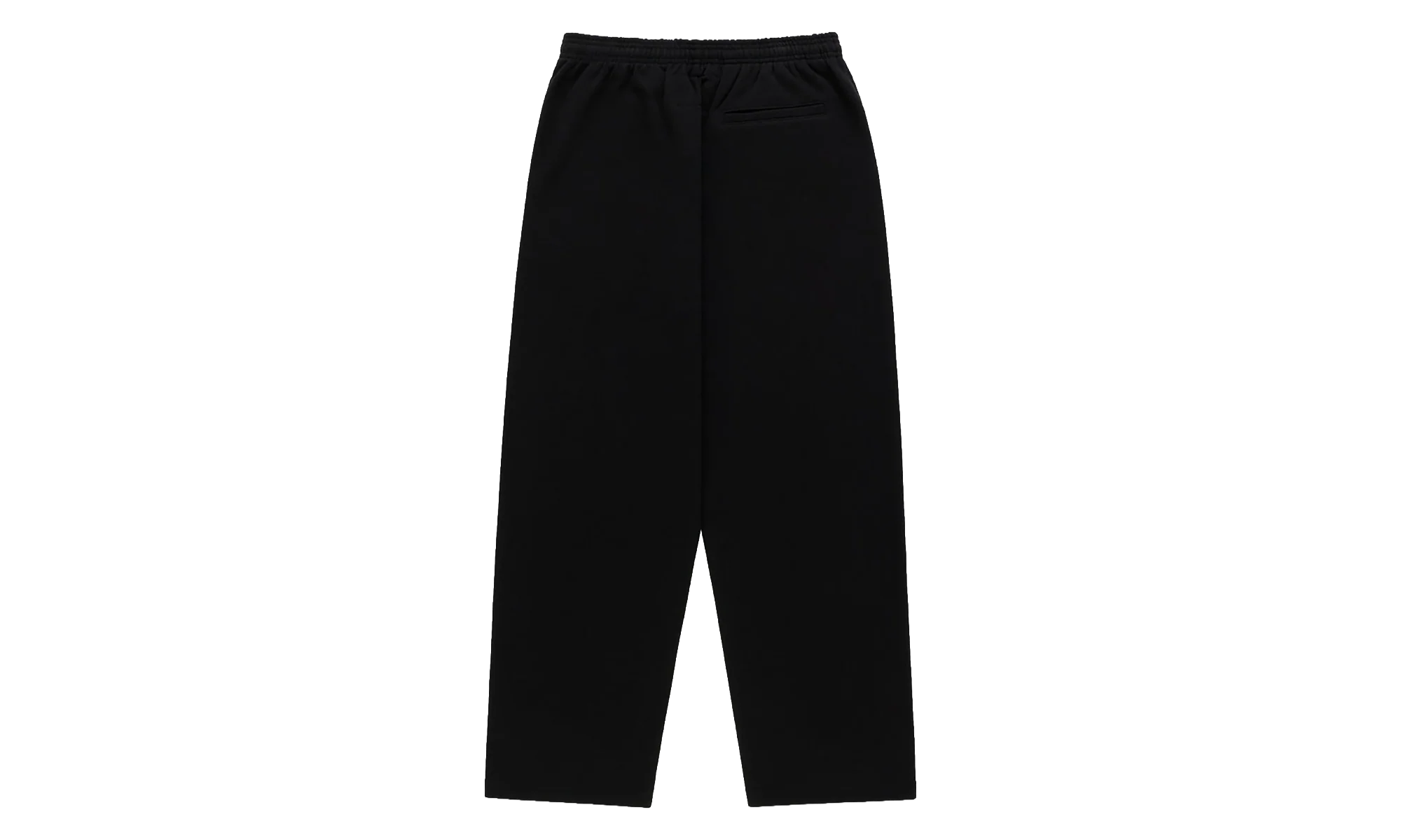 Rhinestone Script Wide Leg Sweatpants "Black" SP5der352