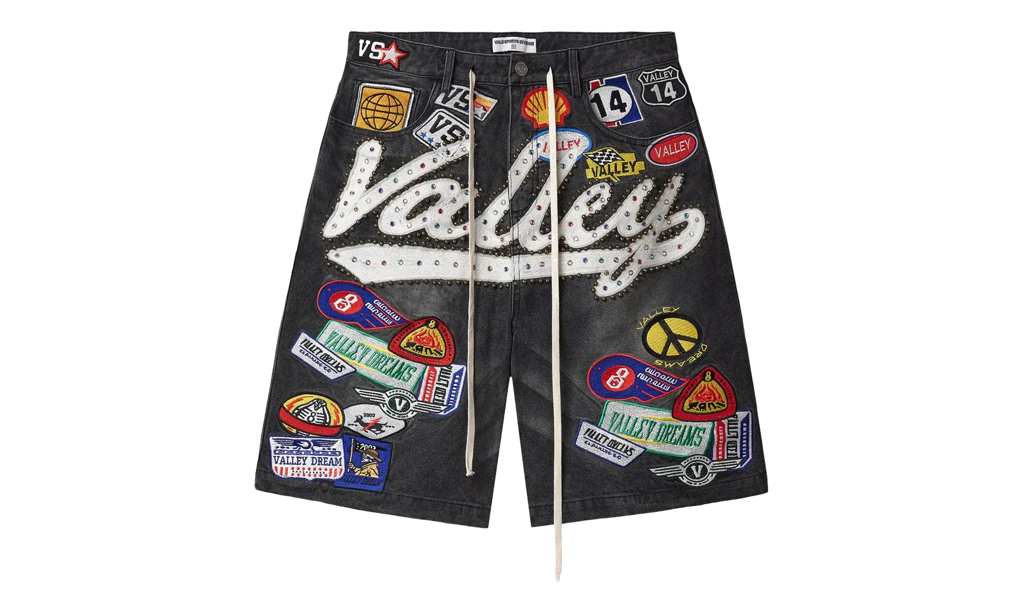 1980s Jorts "Black Wash" VALE 07 012 BSJ BK