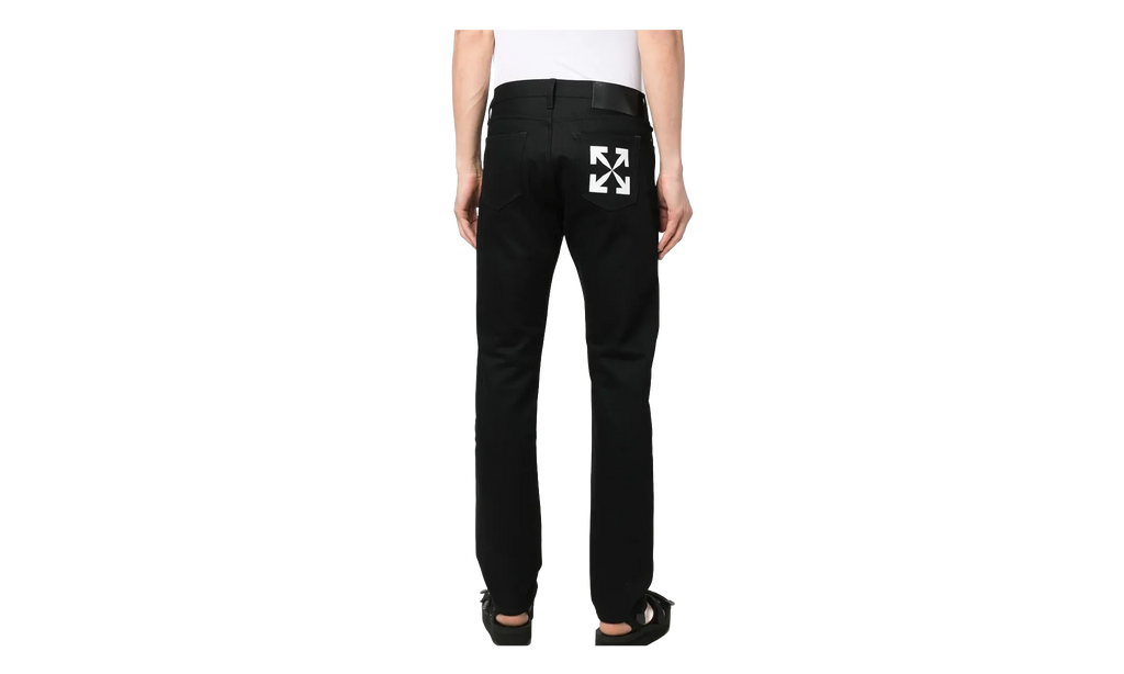 Single Arrow Slim Jeans "Black" OMYA102C99DEN0051001