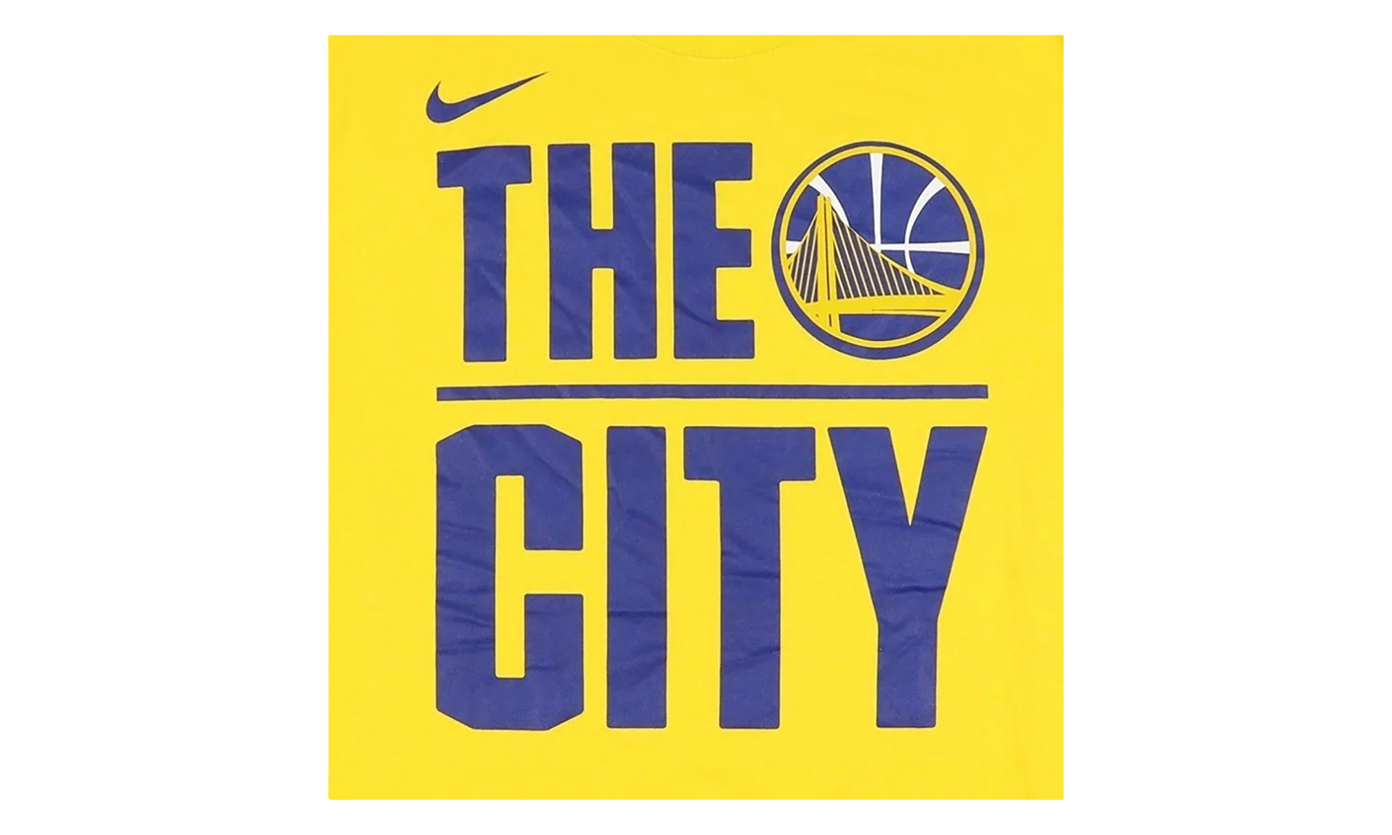 NBA Golden State Warriors Dri-Fit T-Shirt GS "Yellow" 9Z2B711D1 WAR