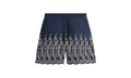 Floral Eyelet Lewis Short "Navy" KHM060594 5033