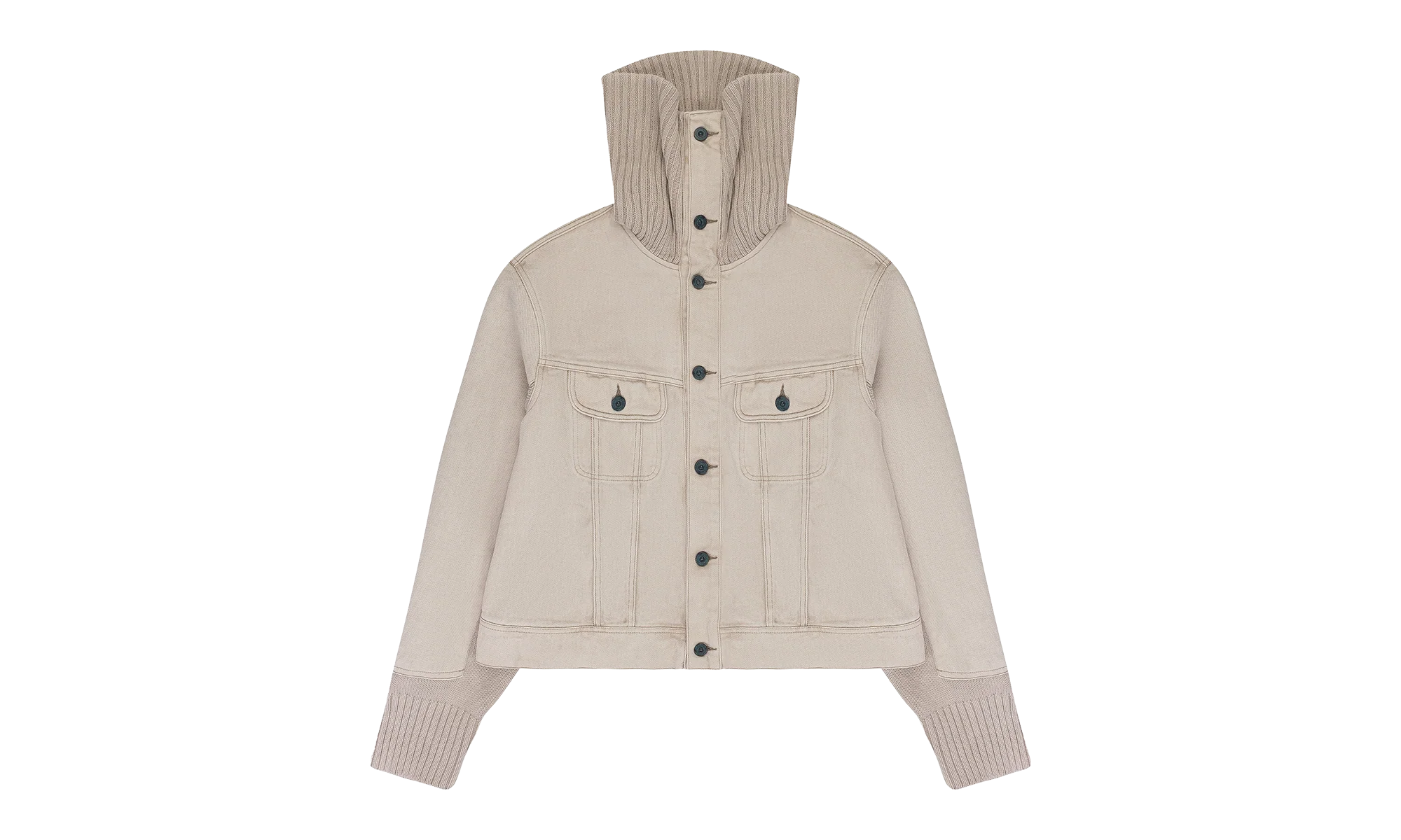 FUSE DENIM JACKET "Beige" M2245F