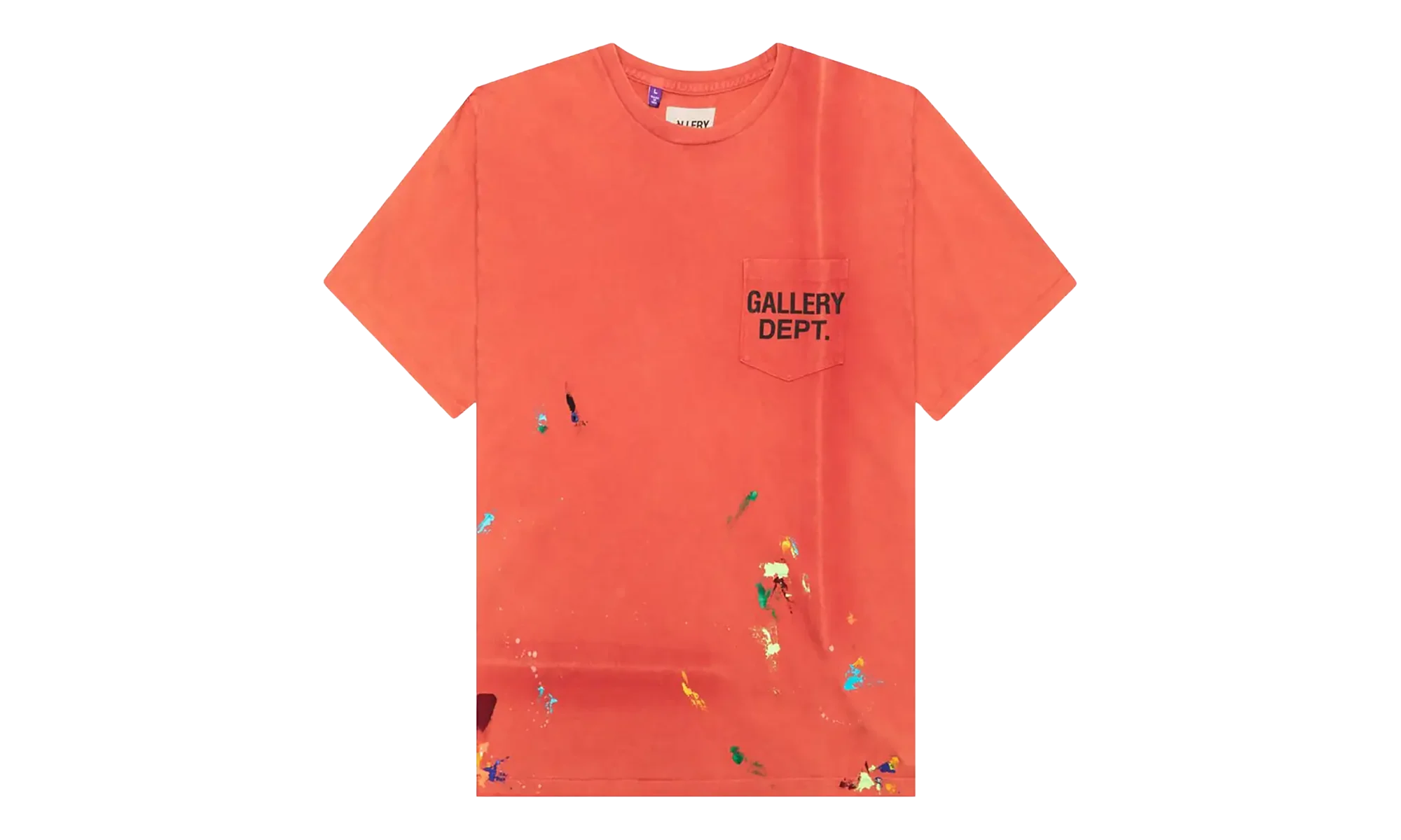 Vintage Logo Painted T-shirt "Red" GD025