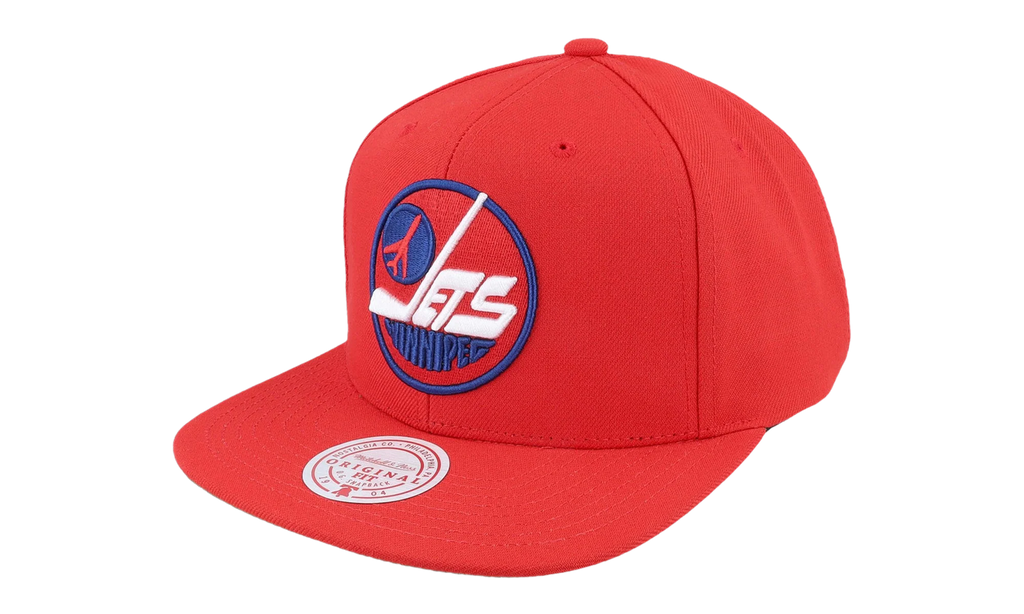 NHL Alternate Flip Snapback Cap "Winnipeg Jets - Red" 6HSSDX22015 WJERED1