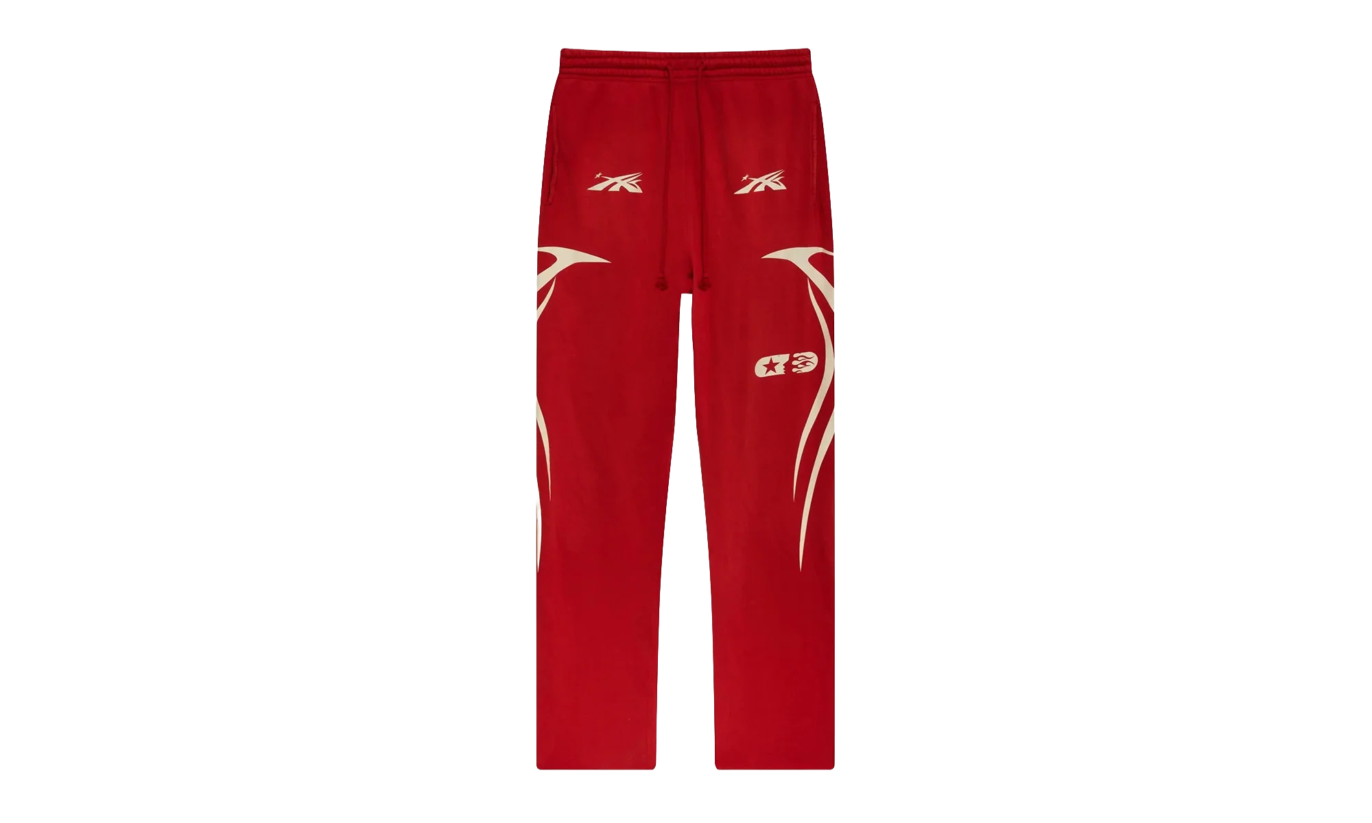 Sports Double Hit Logo Sweatpants "Red" HSR139