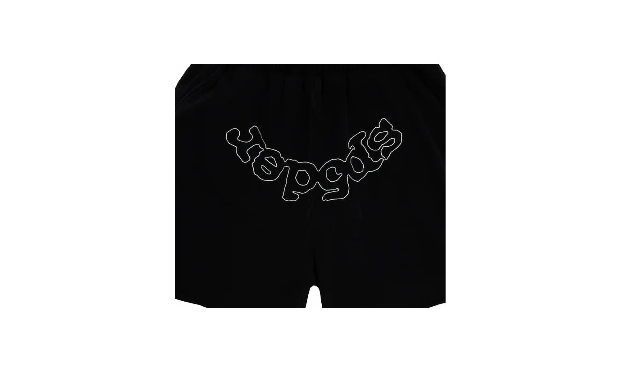 OG Logo Embroidered Sweatshort "Black" SP5der251