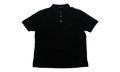 Classic Pique Short Sleeve Polo Tee "Black" 1A04YR
