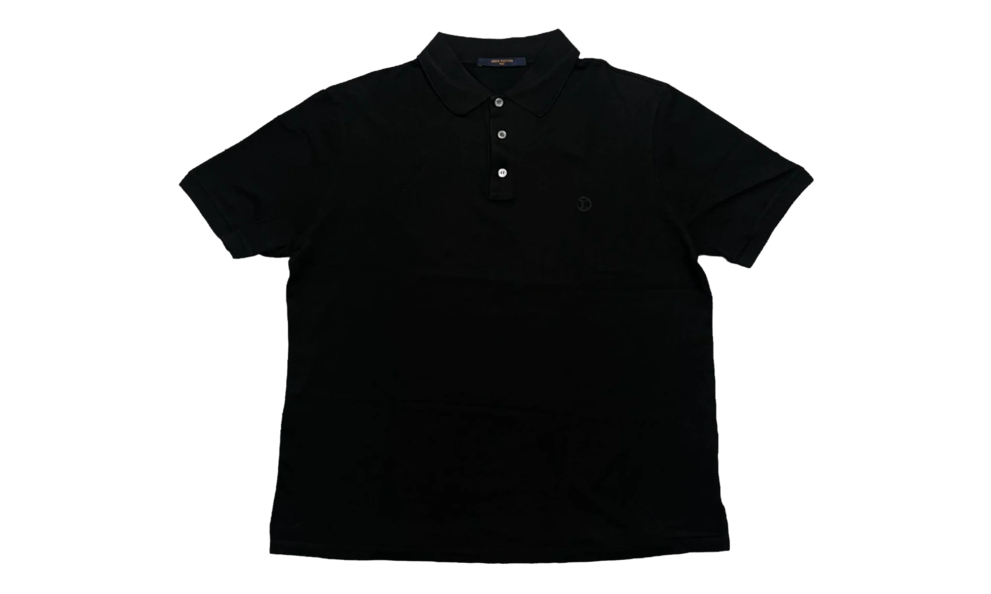 Classic Pique Short Sleeve Polo Tee "Black" 1A04YR