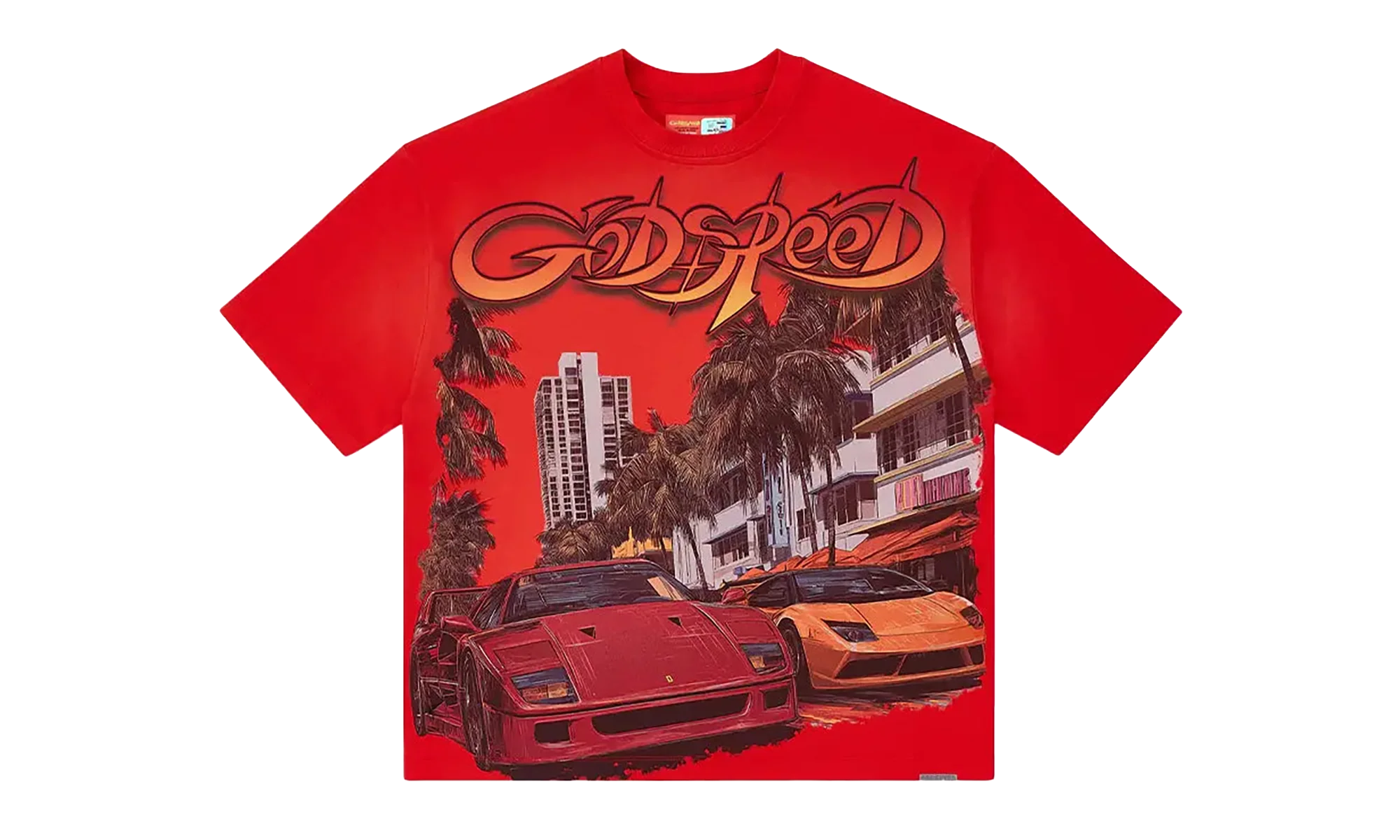 South Beach Drive Miami Superrun Tee "Red" GS111