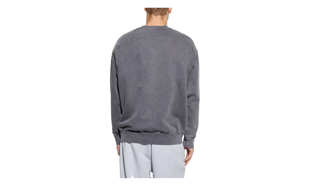 Garment Dye College Relaxed Fit Crewneck Sweatshirt "Charcoal" 1L80113308 CHA