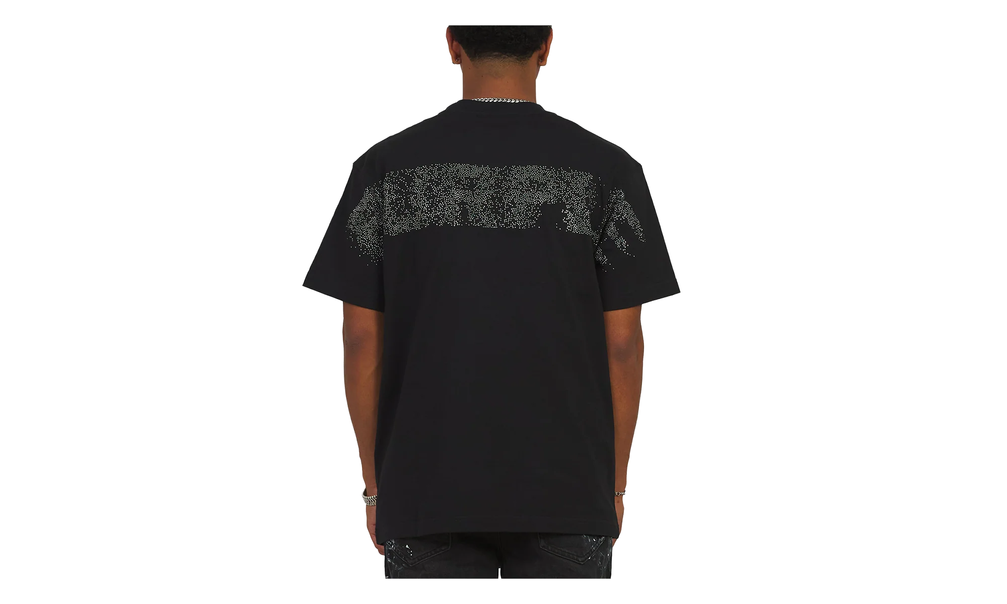Studded Tee "Black" P117 HBSE226
