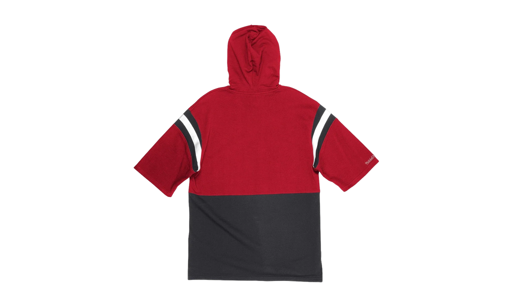 NFL Training Room Short Sleeve Hoodie "Atlanta Falcons - Red / Black" HDSSMI19013 AFARDBK