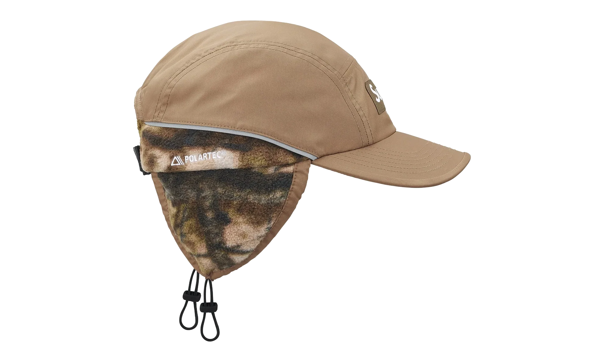 Polartec® Lined Packable Earflap Camp Cap "FW25 - Woodland Camo" SU26943