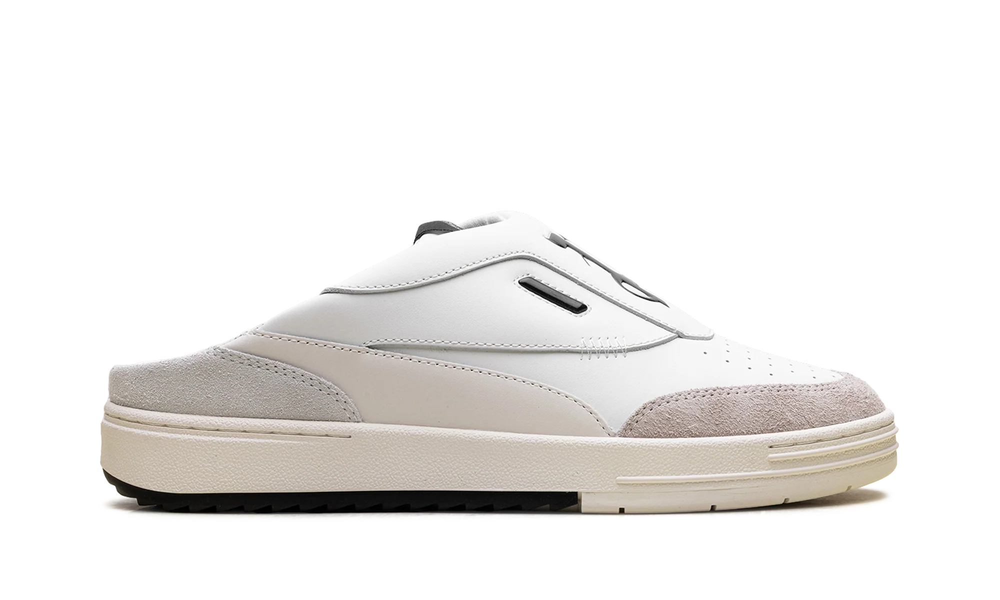 University Sneakers "Black/White" PMIJ003S23LEA0010110