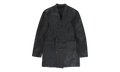 MARTINE ROSE LEATHER DOUBLE BREASTED LEATHER JACKET "BLACK" MRAW23521