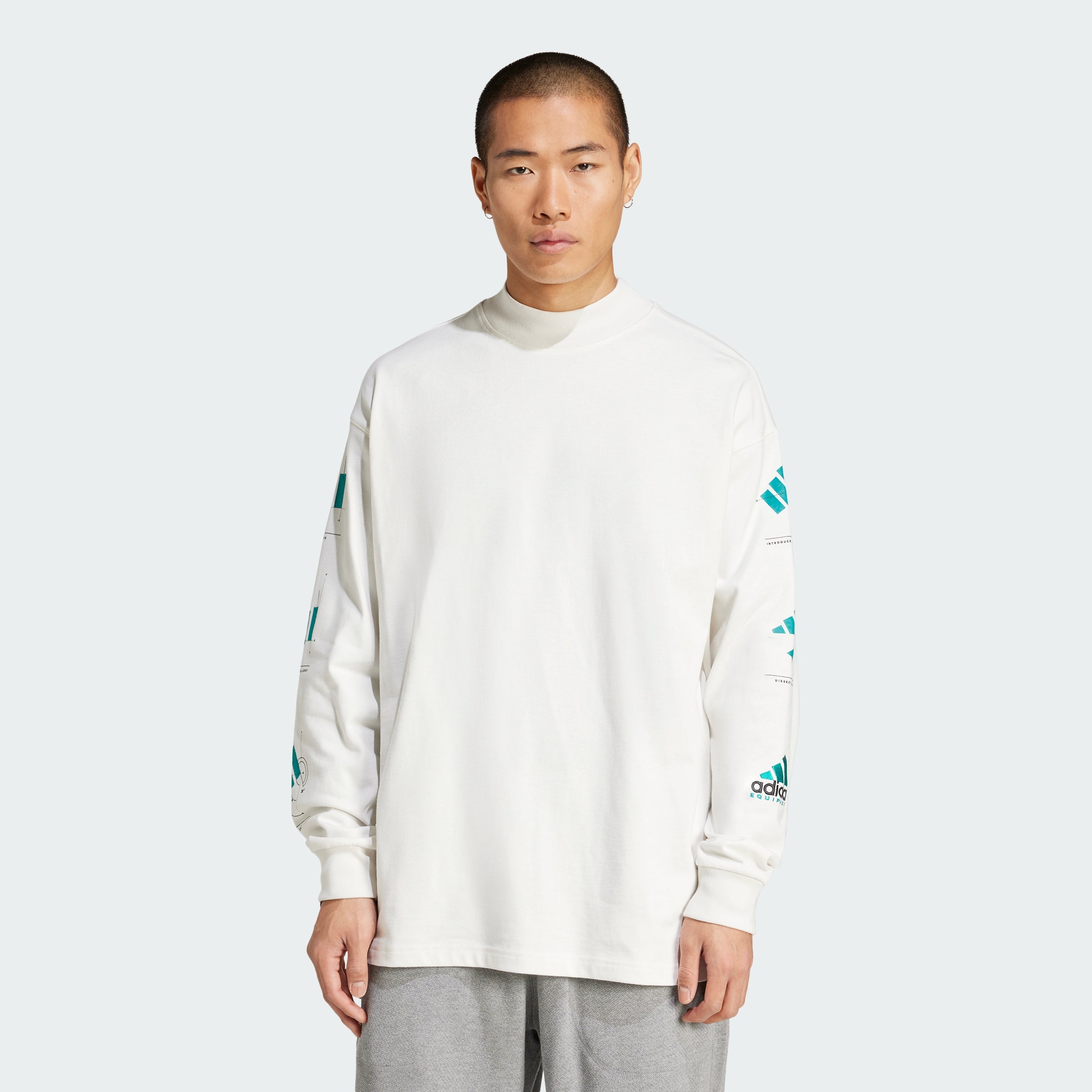 Men's adidas Equipment Long Sleeve Graphic Tee