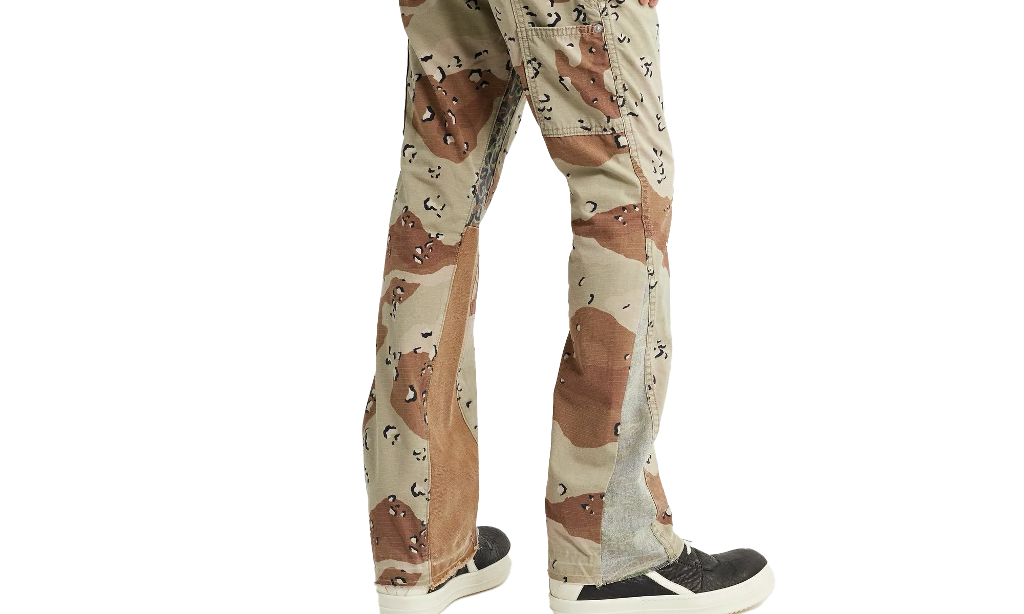 Chocolate Chip LA Flare Camouflage Trousers "Brown" LA 5365 FCHCH