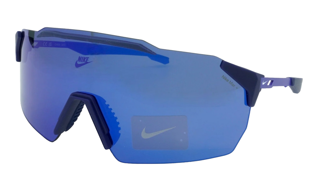 Limitless Shield Mirrored Sunglasses "Blue Void / Blue Mirror" IB3521X 492