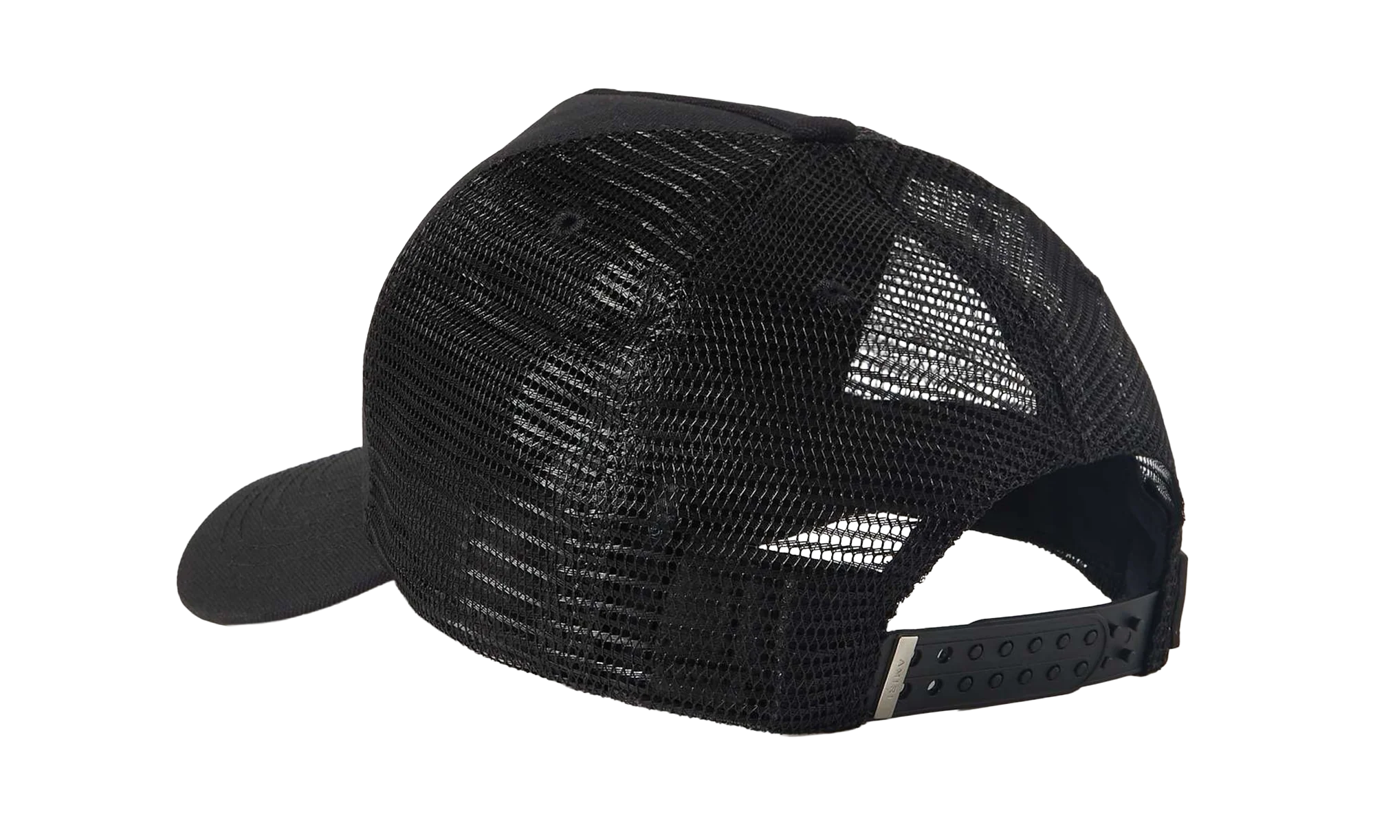 Amiri x Wes Lang Reaper Logo Trucker Hat "Black White" AW22MAH012-004
