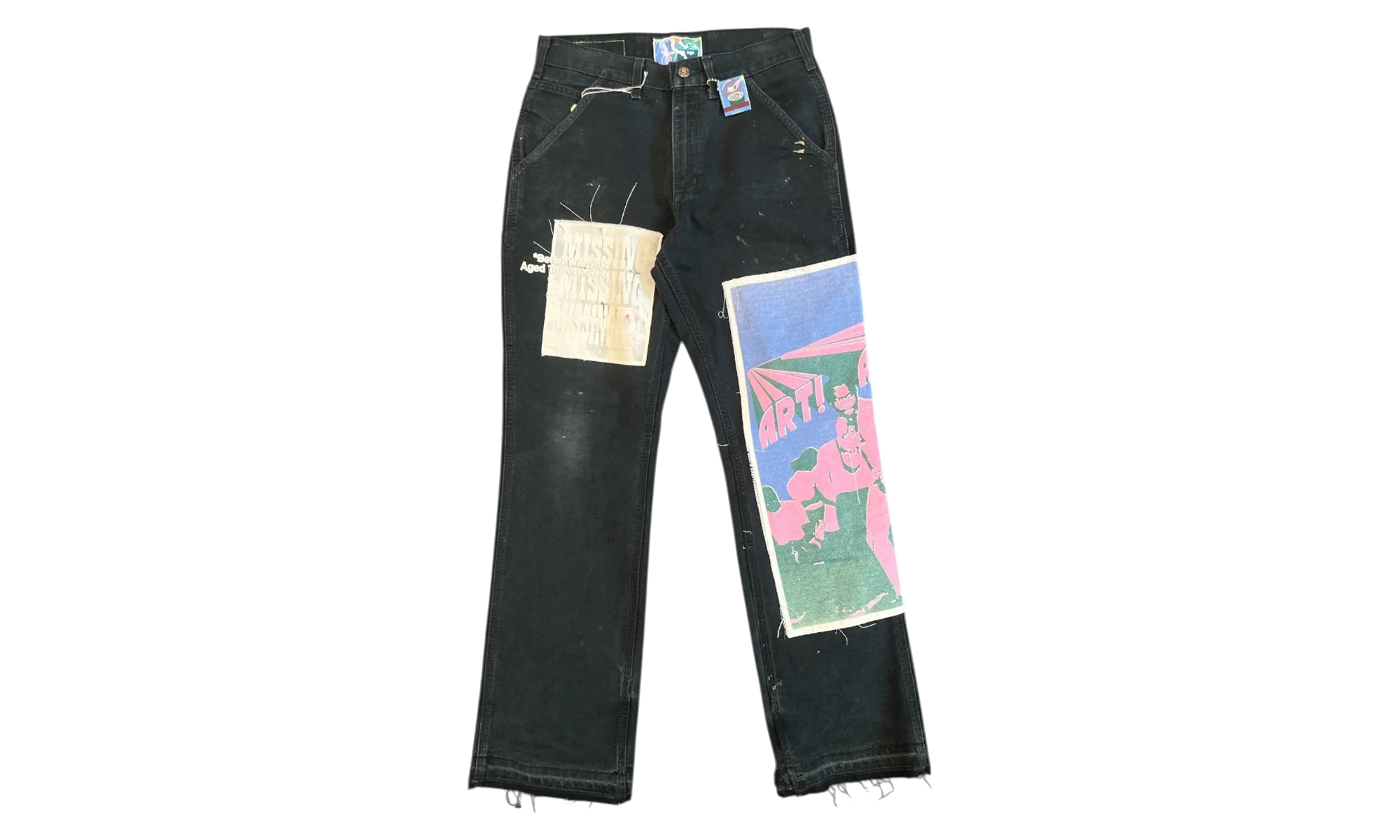 Feck Carpenter Trousers "Black / Multicolor" BWA102