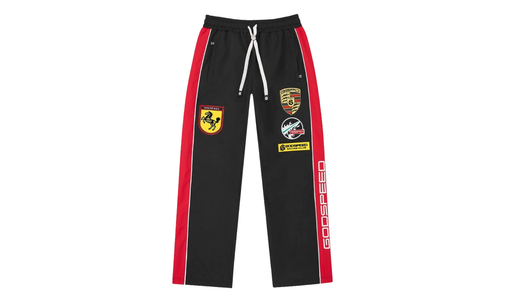 GRC Track Pants "Black / Red" GS085