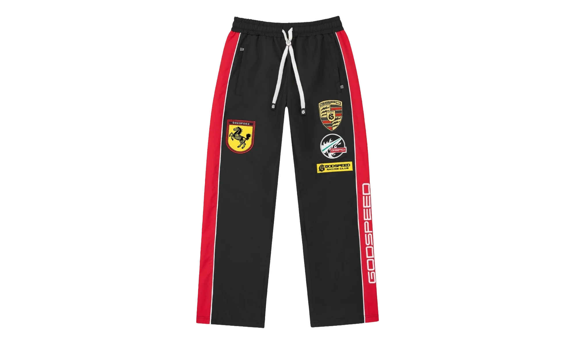 GRC Track Pants "Black / Red" GS085