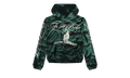 Marble Paradise Hoodie "Green" HS01HOO001 GREE