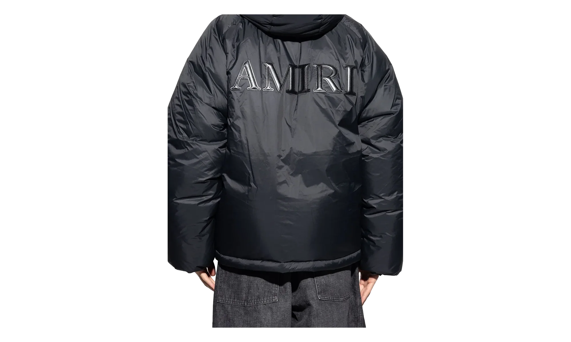 Hooded Down Jacket "Black" AMOUDO1002 001
