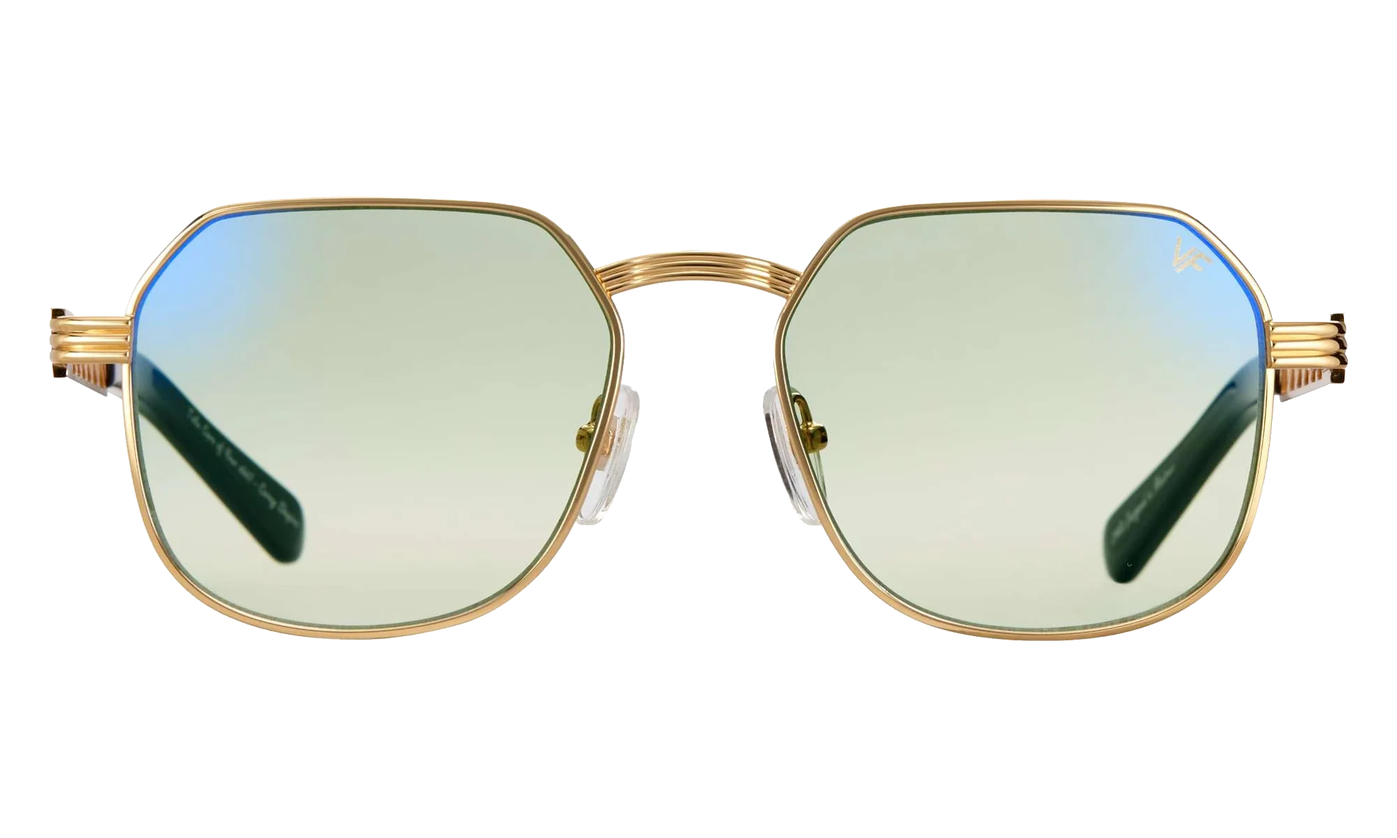 CEO Jacques Cartier Edition 24KT "Yellow Gold / Powder Green Flash Blue" JCCE2 0004 11A6
