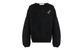 Waffle Crewneck Sweater "Vintage Black" 192HO254331F