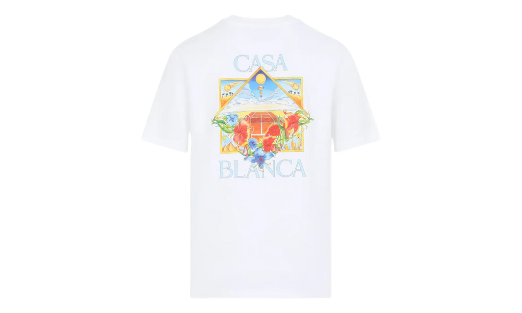 Flower Court Icon T-Shirt "White" MSS26JTS00113