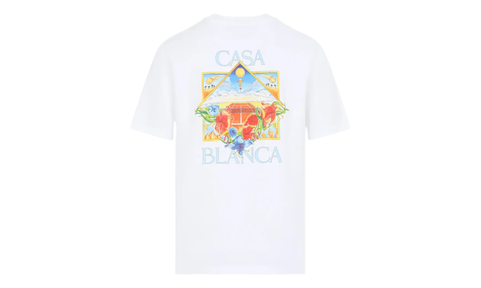 Flower Court Icon T-Shirt "White" MSS26JTS00113