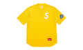 S Logo Baseball Henley T-shirt "FW24 - Yellow" SU27423