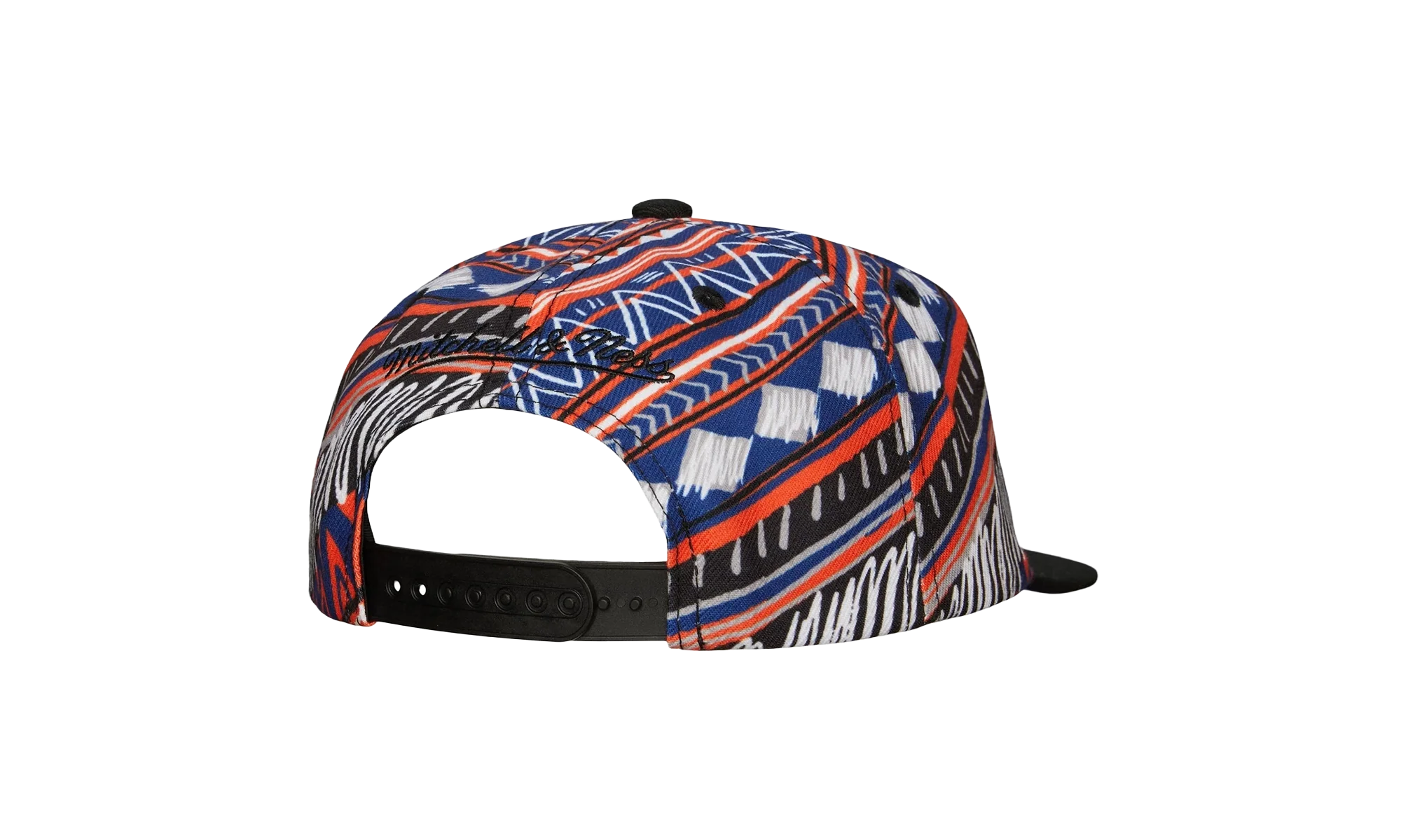 NBA Game Day Pattern Deadstock Snapback Cap "New York Knicks - Black / Black" HMUS5561 NYKYYPPPBKBK