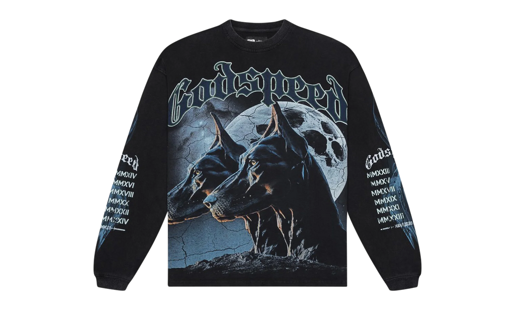 F.T.D LS T-Shirt "Black Wash" E52OKKKV