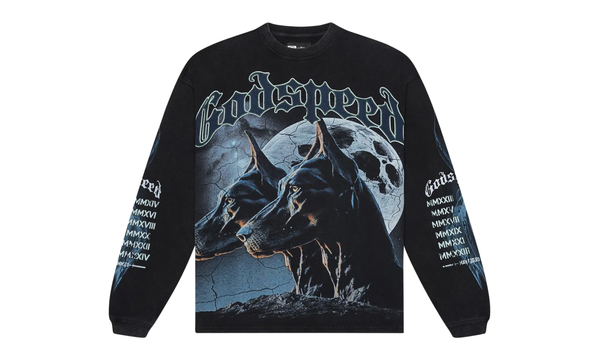 F.T.D LS T-Shirt "Black Wash" E52OKKKV