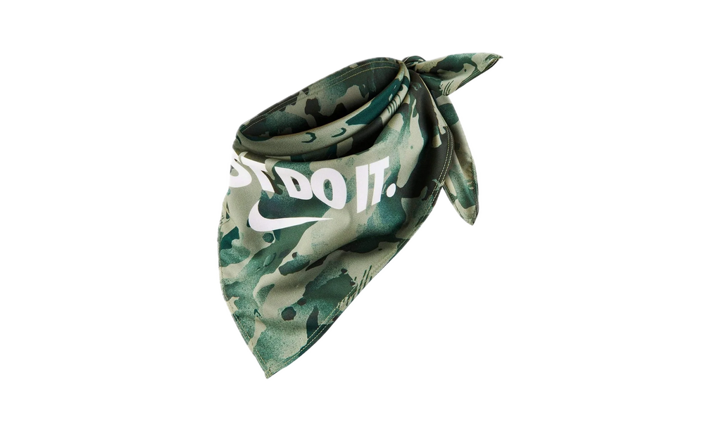 PRINTED BANDANA "Printed Spiral Sage / White" N.100.3501.939