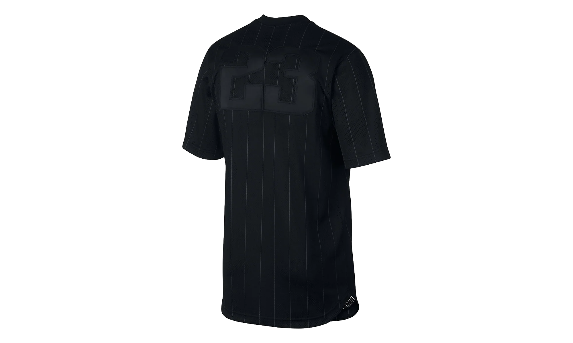 Air Jordan Retro 9 Sportswear Jersey Shirt "Black / Grey" AH9909 010
