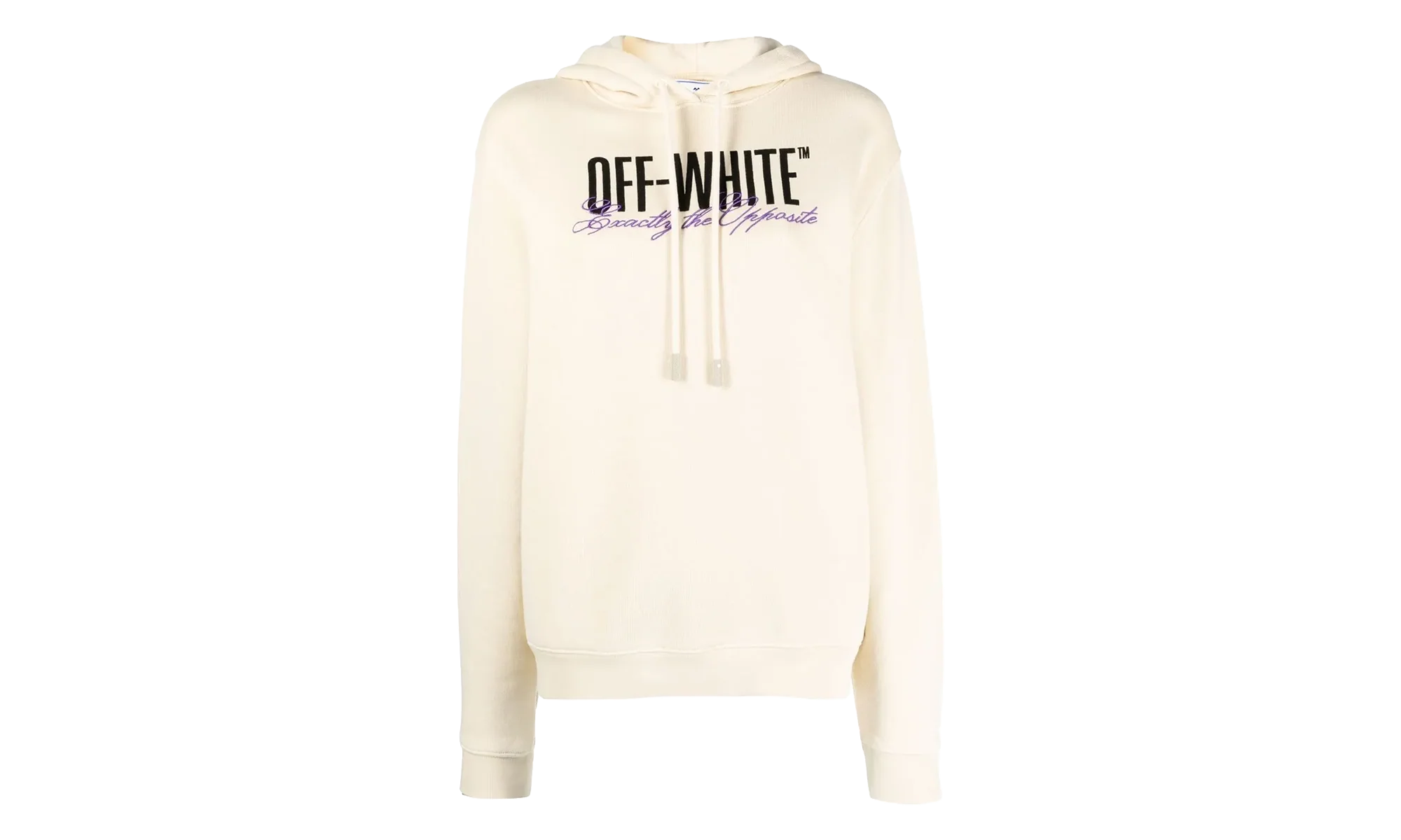 Big Logo Opposite Print Hoodie WMNS "Beige" OWBB035S23JER0066110