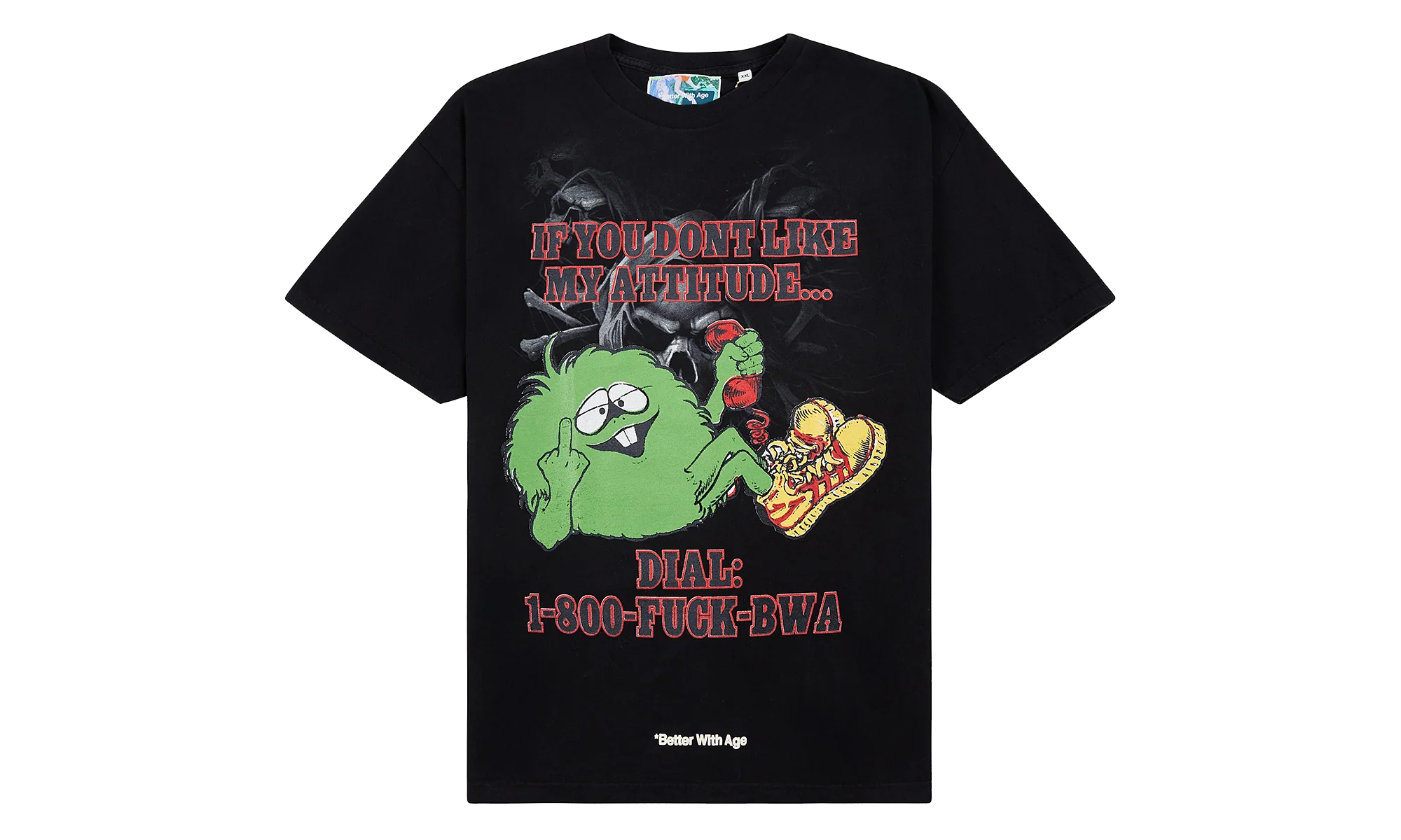 Dickhead Tee "Black" BWA63