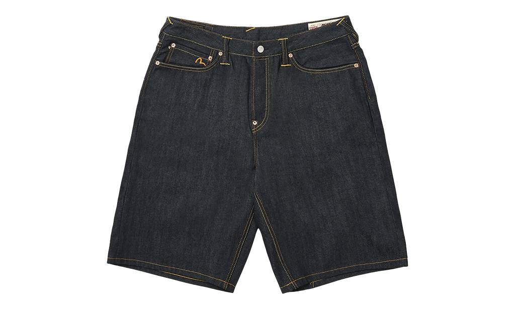 Evisu Long Denim Short "Raw" p0109