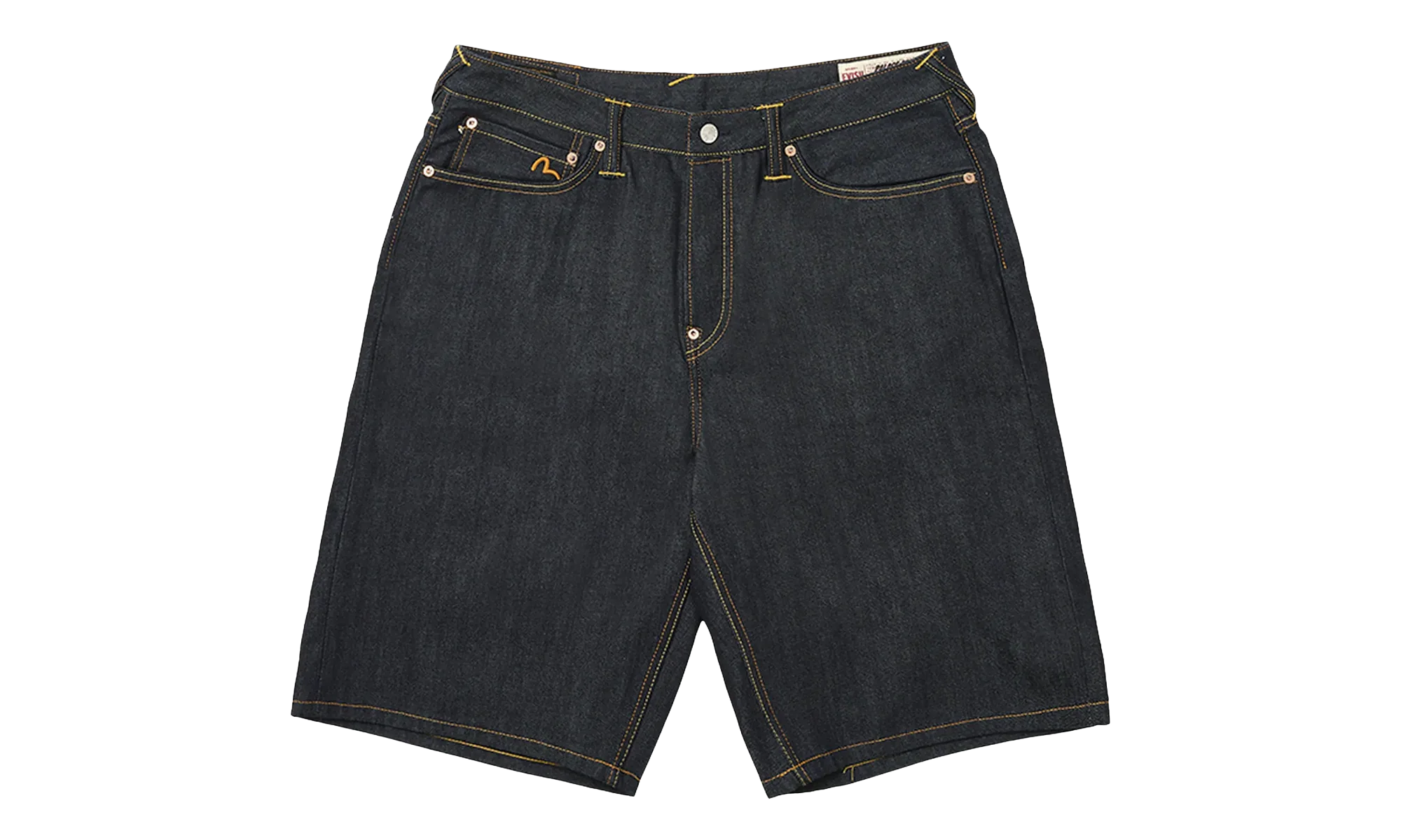 Evisu Long Denim Short "Raw" p0109